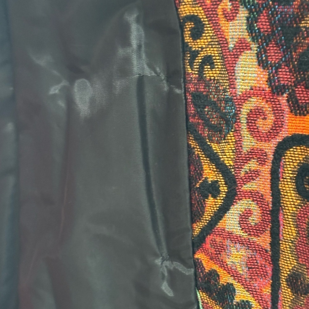 Saks Fifth Avenue Vintage Paisley Brocade Opera Coat β¨ππ§₯ - Picture 6 of 11